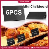 5pcs Mini Chalkboard Easel with Stand Food Price Tag Wedding Party Message Display Board