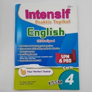 intensif praktis topikal ENGLISH spm form 4 kssm