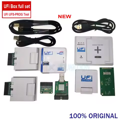 2025 New original UFI Box /UFi UFS-Prog /UFS 2 in 1 Socket (UFS BGA 153/254)UFi Box Support eMMC FBG