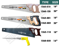 Gergaji Kayu Tangan 14" 18" 20" HASSTON PROHEX / Hand Saw 14 18 20 Inch Gorok Ganggang Kayu Fiber HA