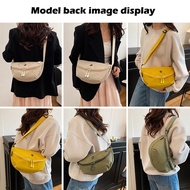 STAR Casual Simplicity Plicity Crossbody Bag Simple Versatile Lightweight Shoulder Bag Adjustable T0