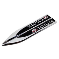 Stainless steel LOGO FRAME ACCORDING TO CAR BRAND - COMPACT AND LUXURY (X1 = 1 bag mounted on both s