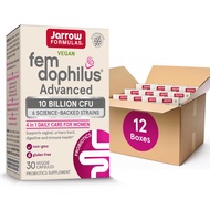 Jarrow Formulas Fem-Dophilus Advanced Probiotics 10 Billion CFU with 6 Science-Backed Strains, Suppl
