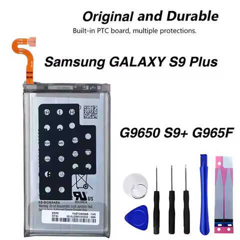 Original EB-BG965ABE Battery For Samsung GALAXY S9 Plus G9650 S9+ G965F Phone Rated 5.0 /5 base 3500