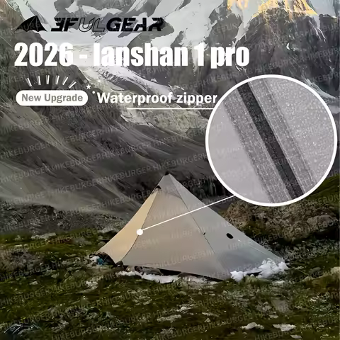 3F UL GEAR Lanshan 1pro 2026 Silpoly/Silnylon Tent Outdoor Camping Portable Tent Ultralight Waterpro