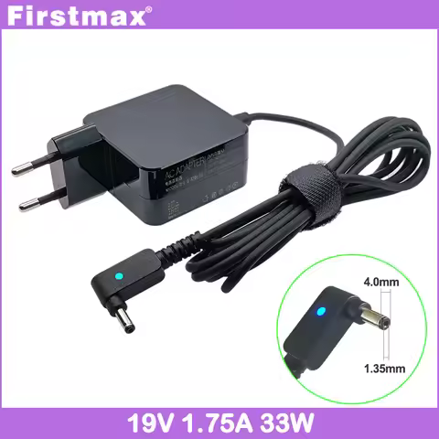 33W Laptop charger 19V 1.75A AC Adapter for Asus X403MA X403SA E406MA E406NA E406S E406SA F407M F407