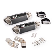 ZESSZ 696สำหรับรถจักรยานยนต์ดูคาติมอนสเตอร์695 796 795 1100ตลอดทั้งปีระบบไอเสียมอเตอร์ไซค์ซ้ายและขวา