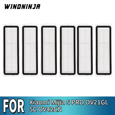 Replacement Filter For Xiaomi Mijia 5 PRO OV21CN X20 Pro D102GL X20 Max D109GL M30 D102 Robot Vacuum