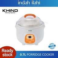 Khind Periuk Bubur Porridge Soup Cooker (0.7 Liter)  BPS07