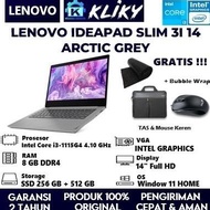 Laptop Baru Lenovo Core i3 Ideapad Slim 3i 14 Intel core i3 Gen 11 Ram