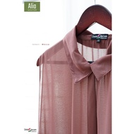 Alia Outer Terbaru - Mocca - By Ummu Maryam Collections - Outer Terkini - OUTER POLOS