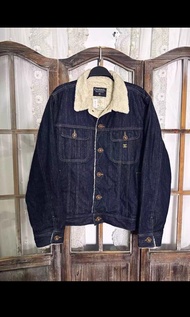 chanel牛仔布羊毛外套大衣