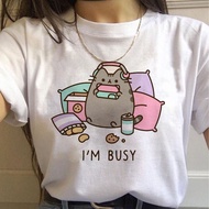 Pusheen T-shirt Pusheen T-shirt Pusheen T-shirt Short-Sleeved T-shirt Top Casual Half-
