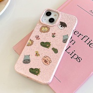 เคสโทรศัพท์ iPhone แบบกันกระแทก เคสนิ่ม TPU สำหรับ iPhone 13 11 14 15  12 Pro Max XS XR X 8 7 Plus SE 2020