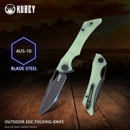 Diskon Kubey Raven Kb245 Folding Pocket Knife Aus10 Drop Piont