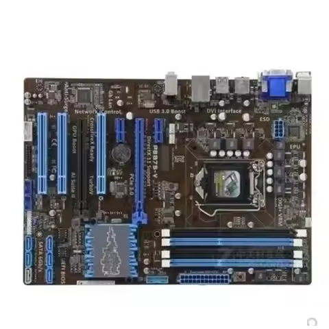 Used For ASUS P8B75-V P8Z77-V LX2 B75 Deluxe Large Board LGA1155 SATA3 USB3 Second-hand