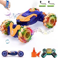 AGNEVE RC Car Gesture Sensing Remote Control Stunt Car with Light and Music, 4WD,Drifting,360° Rotat