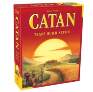 【CATAN】เกมกระดาน CATAN Trade Build Settle บอร์ดเกม CATAN 25th Anniversary Edition Board Game เกมเล่น