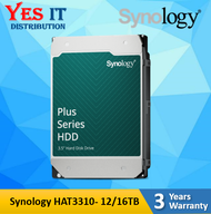 Synology Plus NAS Internal Hard Drive HAT3310 / HAT 5310 SATA III 3.5" ( 12TB / 16TB /20TB )