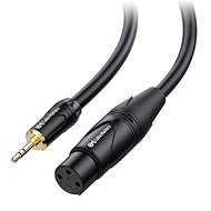 Cable Matters (1/8 Inch) Unbalanced 3.5mm to XLR Cable (XLR to 3.5mm Cable) Male to Female 6 Feet