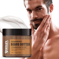 [Dense Beard Specializing in] SUMAX Cedar Fragrant Beard Butter | Essential Oil+Biotin Activates Hai