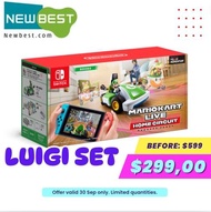 NINTENDOS witch Mario Kart Live: Home Circuit Luigi Set