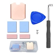 NEX M2 2230 SSD Cooler Pad Copper Heatsink Radiator for SteamDeck Game M2 NVMe 2230