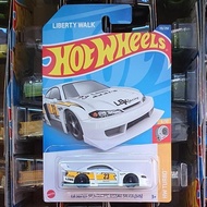 Hotwheels NISSAN silvia S15 LBWK white
