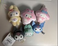 Sanrio Melody Kuromi 公仔吊飾