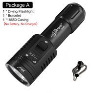 HaixnFire ไฟฉายดำน้ำ DV29ลึก3000ลูเมนโคมไฟดำน้ำไฟฉายกันน้ำ