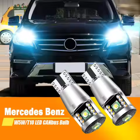 2x For Mercedes Benz GL-Class X164 X166 W163 W164 W166 W251 V251 R129 R230 LED Clearance Light Bulb 