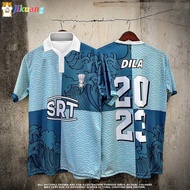 JK2 ALLSTARMY Jersey Collar Viral Lelaki Kanak Kanak Dragon Printing Sublimation Polo Shirt Casual Retro Collar Baju Streetwear Custom Name Oversized Casual Lengan Pendek