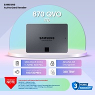 SAMSUNG SSD 870QVO 1TB/2TB/4TB/8TB