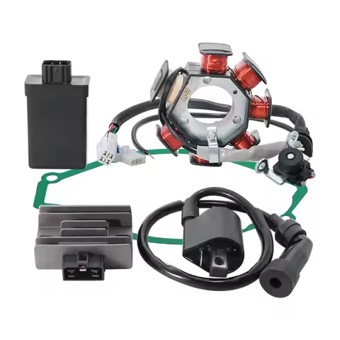Stator Coil+Regulator +CDI Unit Ass'y INT For Yamaha YB125 2CS YBR125E 4P2 YBR125EGS 43B YBR125E BN9