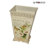 U-RO DECOR รุ่น JARDIN-M กระถางดอกไม้ ขนาด W17 x D17 x H22 CM.