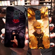 HK-36 MC Naruto Glass Casing for Xiaomi Redmi Note poco X3 9S M2 9 NFC Pro