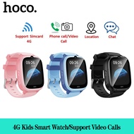 【ใหม่】 HOCO Y106 เด็กสมาร์ทนาฬิกา 1.83 นิ้ว 4G LBS + WiFi โทรวิดีโอ SOS เด็กโทรศัพท์นาฬิกาพร้อมช่องซ
