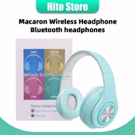 Macaron Headphone Wireless Headphone Bluetooth headphones Wireless Headset Headphone Headphone Bluet