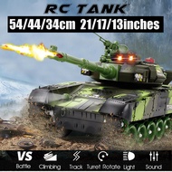54/44/33Cm Super Rc Tank Rc Auto S En Vrachtwagens Charger Battle Launch Afstandsbediening Voertuig 
