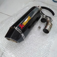 Akrapovic Slipon Ninja 250 Fi - Ninja 250 Carburetor Ninja RR mono R25 CBR 250RR CBR 150R CB 150Rcor