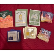 Loccitane sample Sample Travel -Serum, Creme,Cleansing,mask,shampoo