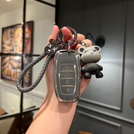 TPU Car Key Case For FAW Hongqi H5 2021 2022 2023 Hongqi H5 Auto Remote Key Case Cover Interior Acce