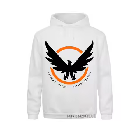 Tom Clancy The Division Sweatshirt The Division 2 SHD Logo Hoodie Long Sleeve Cute Pullover Basic Sp