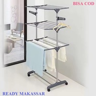 JORDAN DRYING RACK 4-TIER DRYING RACK/ STAINLESS TOWEL DRYING RACK/ CLOTHES DRYING RACK/