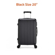 ZT ราคาถูกกระเป๋าเดินทางขนาด 20 นิ้ว กระเป๋าล้อลาก 24 นิ้ว trolley case luggage กระเป๋าเดินทางแบบซิป วัสดุ ABS+PC