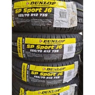 155/70/12 Dunlop SP Sport J6 Tyre Tayar