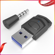 ❤ RotatingMoment  Bluetooth 5.0 Headset Dongle USB Wireless Adapter Receiver For Sony PS5 PS4 Game Console For Bluetooth HeadsetAudio Transmitter