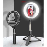 SELFIE STICK LED RING LIGHT WITH TRIPOD EXTEND STAND FOR FB LIVE/SELFIE/PHOTOSHOOT/VIDEO/TIKTOK