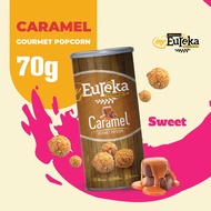 Eureka Caramel Gourmet Popcorn Can 70g