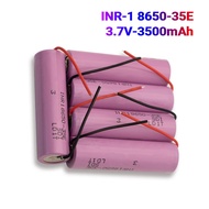 NEW /Bateri lithium-ion boleh dicas semula INR18650, 35E, 3500mAh, 18650 bateri, 3.7V, lampu suluh D